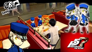 Persona 5: The Royal (2020) English [ Twins Event ] Taking Caroline and Justine to Big Bang Burger
