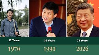 Xi Jinping Evolution from 17 to 73 years (1970-2026) President of China