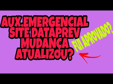 DATAPREV ATUALIZOU? JA DA PRA VER SE FUI APROVADO.