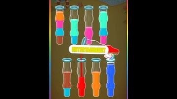 Color water sort 3d level 29