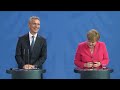 NATO Secretary General with Chancellor of Germany, 02 JUN 2016