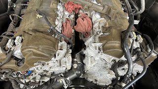 2017 Cadillac CT6 3.6L Thermostat Removal