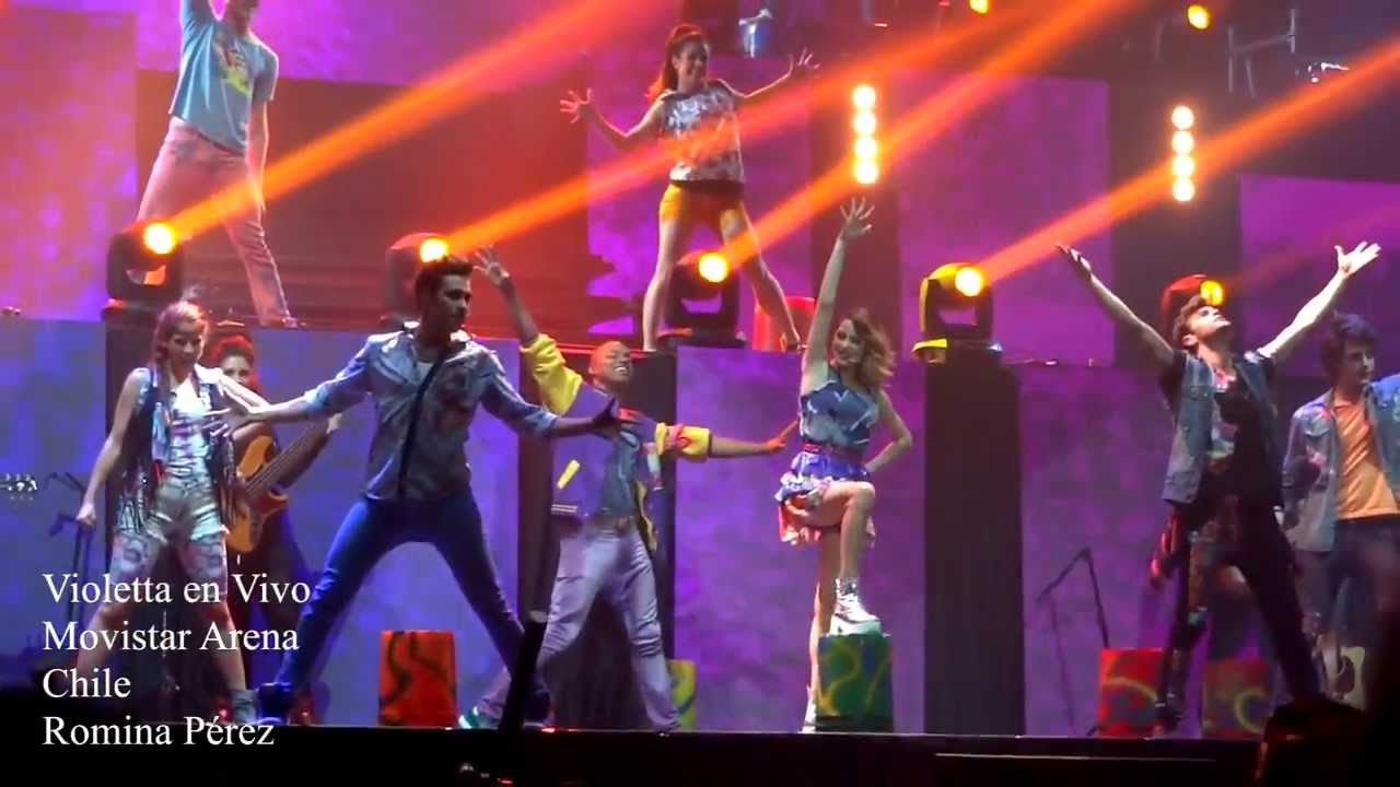 On beat Violetta en vivo - Chile 2013