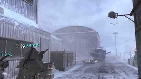 My first random throwing knife in MW3!!! Epic!