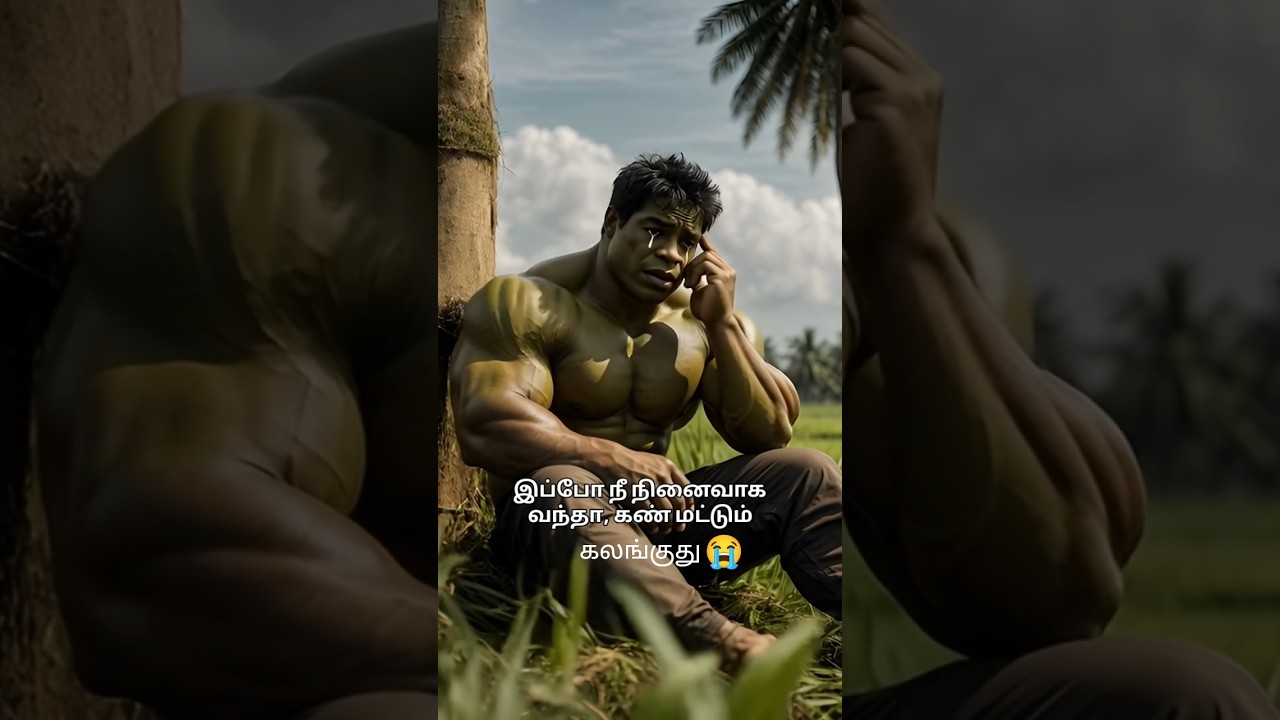 இப்போ" நீ நினைவாக வந்தா கண் மட்டும் கலங்குது😭/halk love brackup/