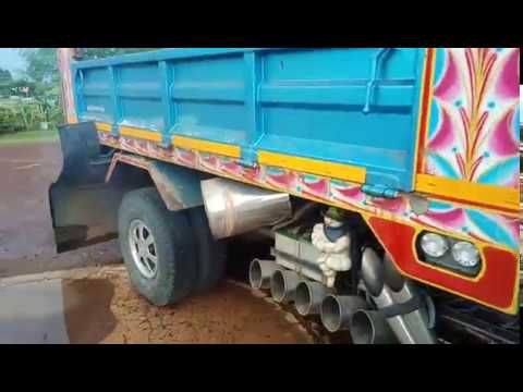 เสร็จแล้วเรียบร้อย! แต่เจอปัญหาตอนทำมีไฟช็อต dump truck Thailand