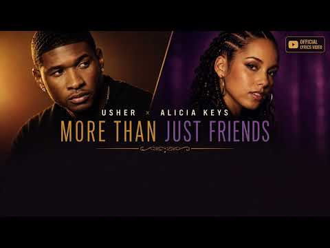 🎵 Usher x Alicia Keys – More Than Just Friends | Soulful R&B Duet | Official Lyrics Video