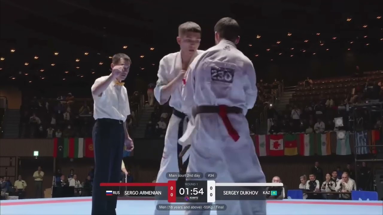 Kyokushinkan World Tournament 2025 Men’s Final 55kg and below