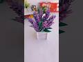 DIY Flower Vase || Paper Craft Ideas #diy #craft #papercrafts #shorts #shortvideo
