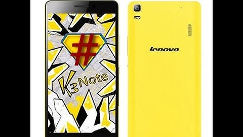 How to : Root Lenovo K3 Note
