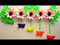 wallmate/paper wallmate/paper wall hangings/wall hanging craft ideas new/কাগজের ফুল/paper craft #19