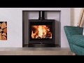 The stovax view 5 wide wood burning stove