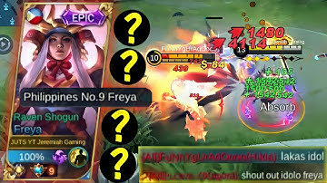 BROKEN BUILD | TOP GLOBAL/PHILIPPINES | FREYA BEST BUILD 2021 | AUTO WIN | MUST WATCH | MLBB✓