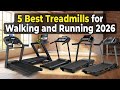 ✅5 Best Treadmills for Walking and Running 2026: Top Rated Home Gym Picks