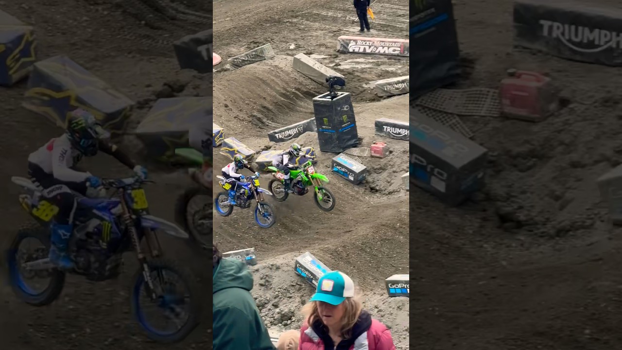Haiden Deegan And Cameron Mcadoo 2024 Foxborough Supercross 250 East Qualifying
