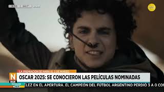 Se dieron a conocer todas las películas nominadas a los Oscars 2025 |N8:00| 24-01-25