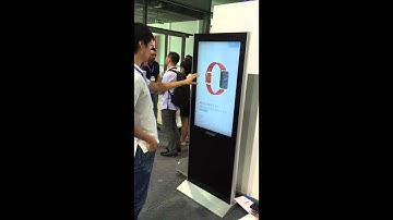 SpaceTouch Interactive Digital Signage Kiosk