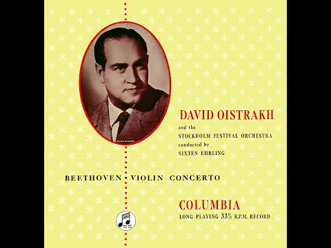 Beethoven: Violin Concerto in D major, Op. 61 - David Oistrakh