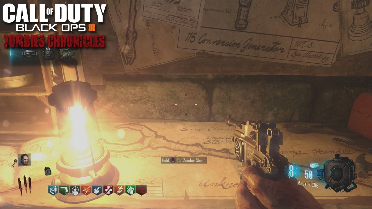 HOW TO GET ALL SHIELD PARTS/LOCATIONS ORIGINS REMASTERED GUIDE (BLACK