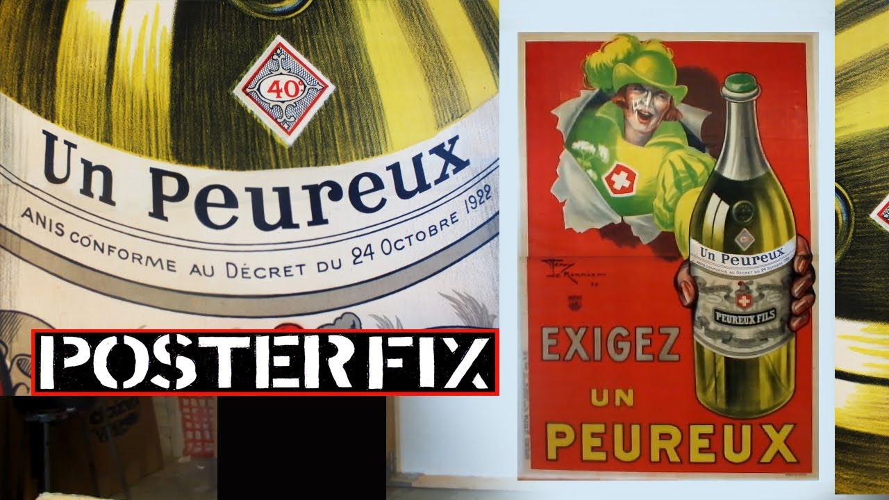 French Liquor Poster Fix- Henry le Monnier - 1925