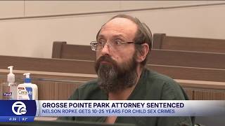Grosse Pointe Park attorney sentenced to 10 to 25 years on child porn charges