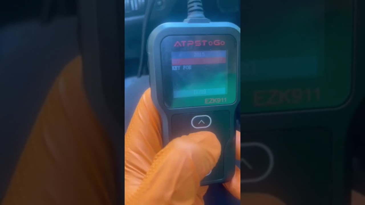 EZK911 ATPSTOGO Key Fob Programmer Reprogram a Smart Key For 2015 Jeep Cherokee ( Erase and Add new)