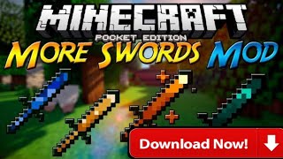 How to download More Swords Mod in Minecraft Pe || By Blackdart Gaming || More Swords in Mcpe screenshot 5