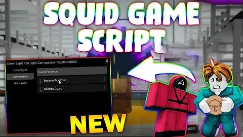 *NEW* Squid Game Script (PASTEBIN 2024) (FAST WALK , GUARD/FRONTMAN , AUTO WINS)