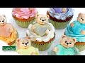 Make A Cute Teddy For Cupcakes To Send Love & Hugs