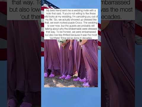 Best Friend's Wedding Dress Code