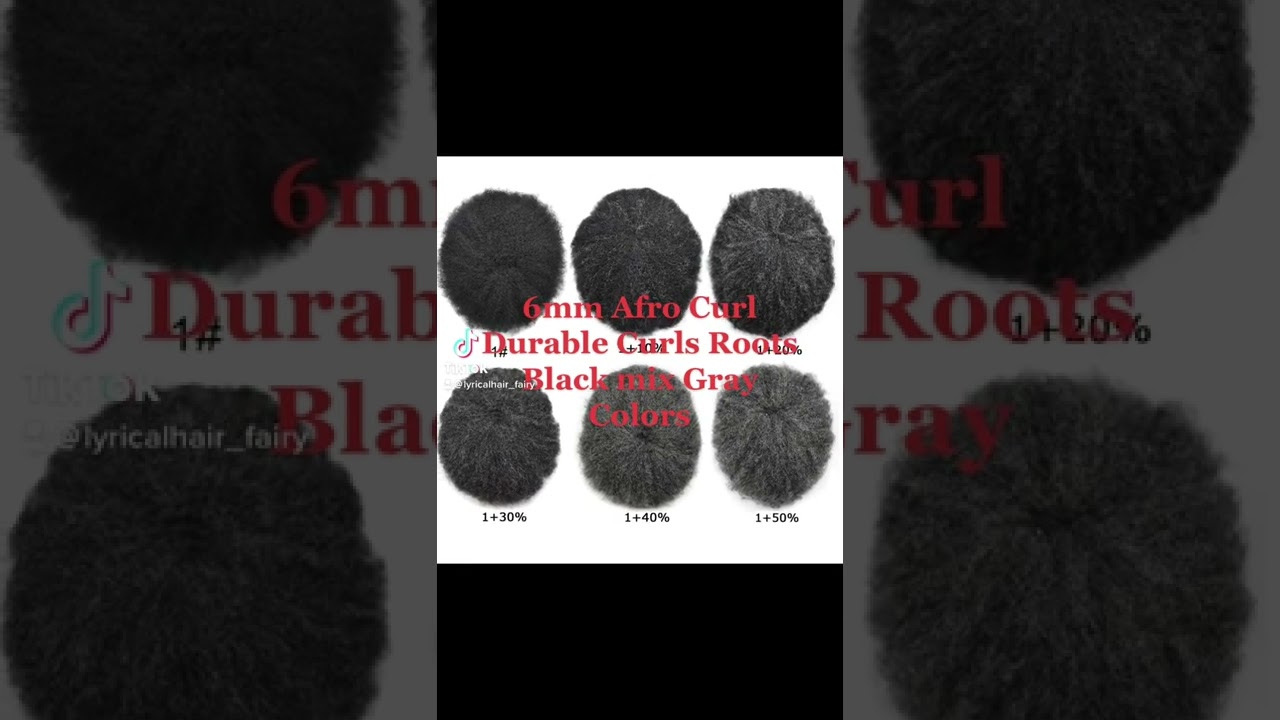 Afro toupee for black man 