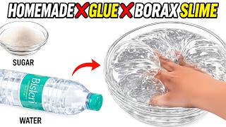 How to make Water Slime No Glue No Borax at home/Making Water Slime/DIY Slime Without Glue/ASMR