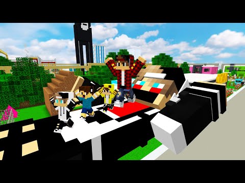 ماين كرافت لكن جيجي العملاق بلعنه اني وجيجي وعبوسي وكعبول فلم ماين كرافت