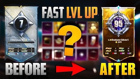 BGMI Collection Level Kaise Badhaye || How To Complete Collection & Carrier Level in BGMI