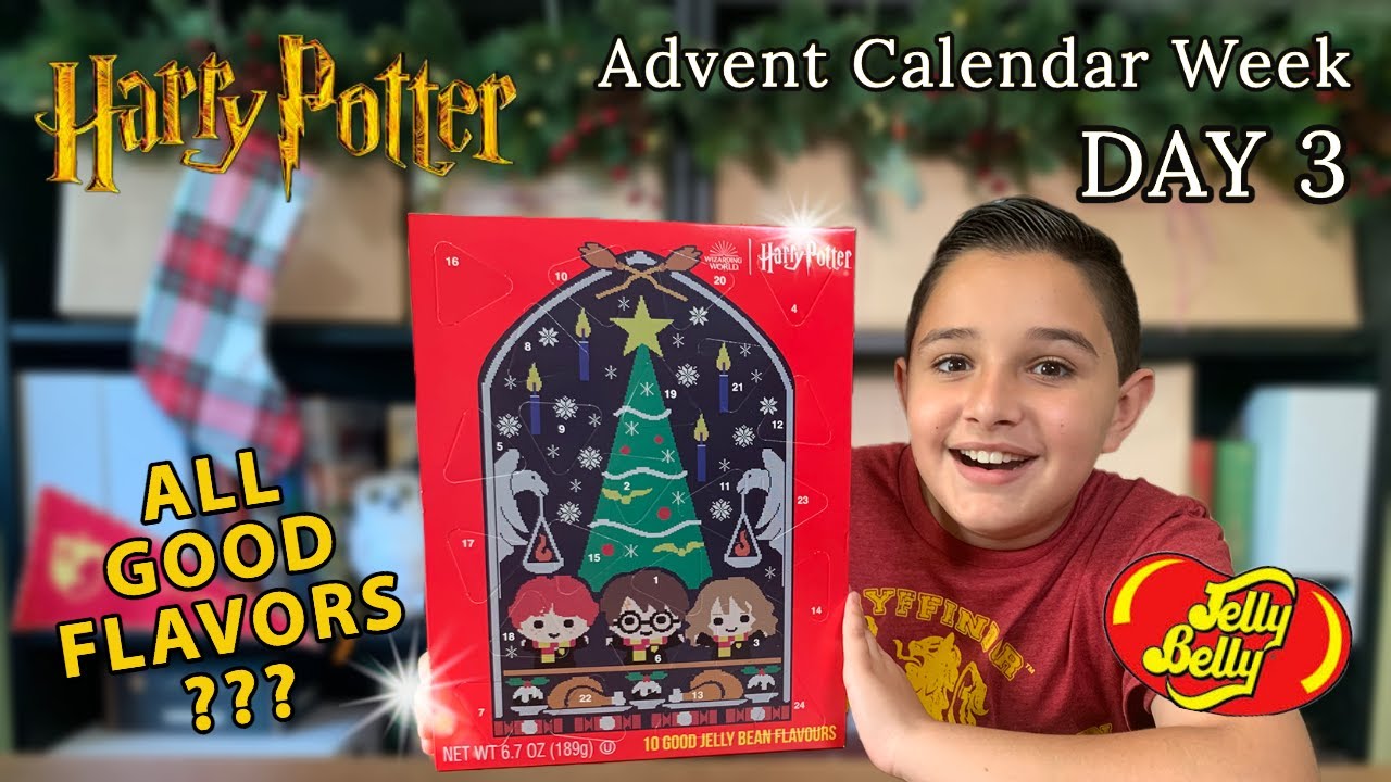 Harry Potter ⚡️Jelly Belly 🎄Advent Calendar 2022 Taste Test and Review YouTube