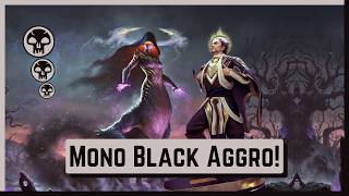 🌒 Mono Black Aggro! | Secrets of Strixhaven Standard! | MTG Arena