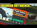 Roblox Jailbreak got HACKED...