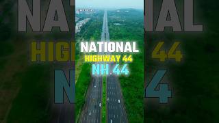 national highway 44 🛣️। ‎india's longest highway 😱। #shorts #shortvideo #facts