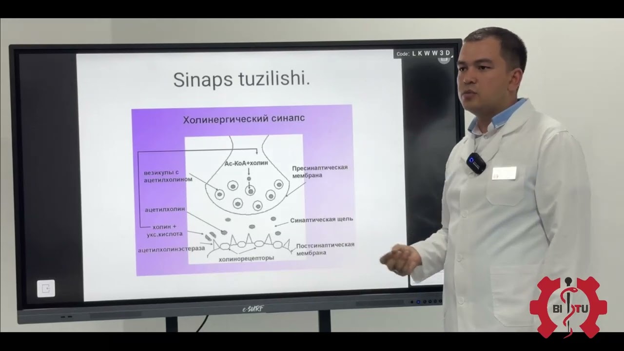 Efferent innervatsiyaga ta'sir etuvchi dori vositalari. Djumayev A | 2-kurs Davolash ishi va Stom.