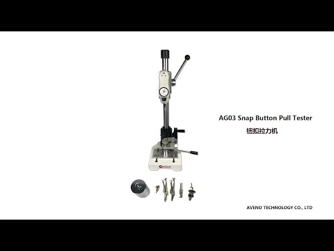 AG03 Snap Button Pull Tester