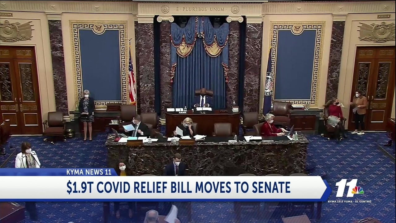 House passes American Rescue Plan - YouTube