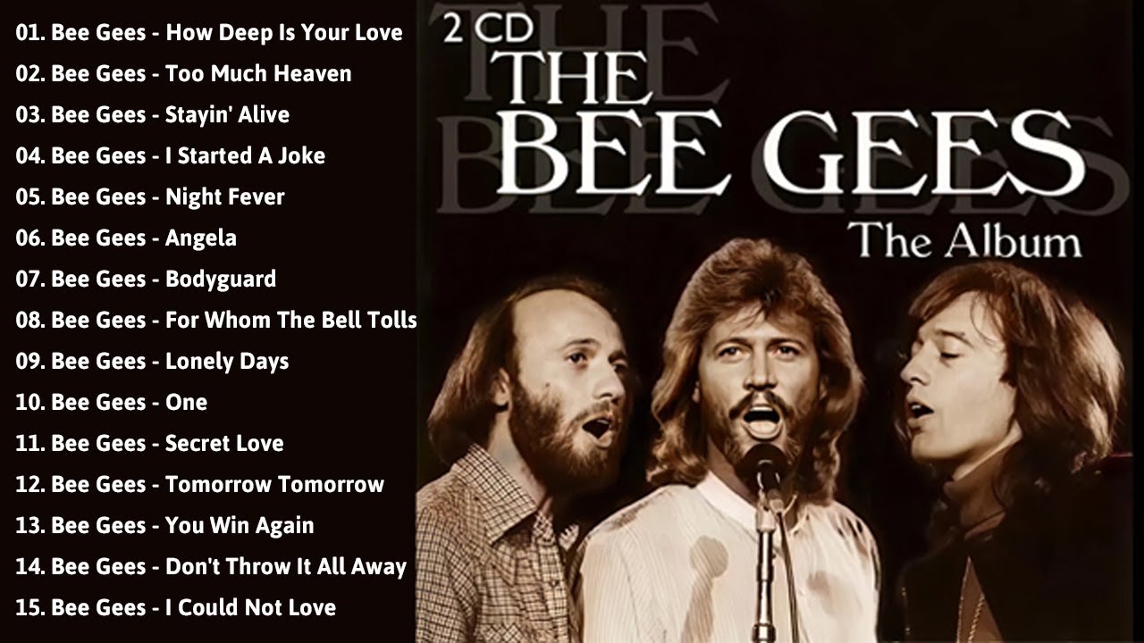 BeeGees Greatest Hits Full Album 2025 💗 Best Songs Of BeeGees Playlist 2025