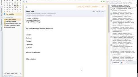 Forethought Changing Lesson Plan Template