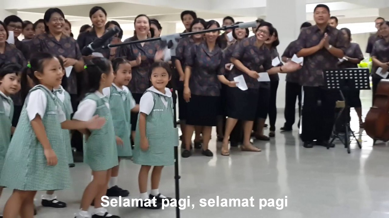 ST Ursula BSD - Guruku Sayang & Selamat Pagi Dunia