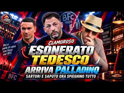 Video BOLOGNA, CLAMOROSO: ESONERATO TEDESCO, ARRIVA PALLADINO. ORA PARLI LA SOCIETÀ