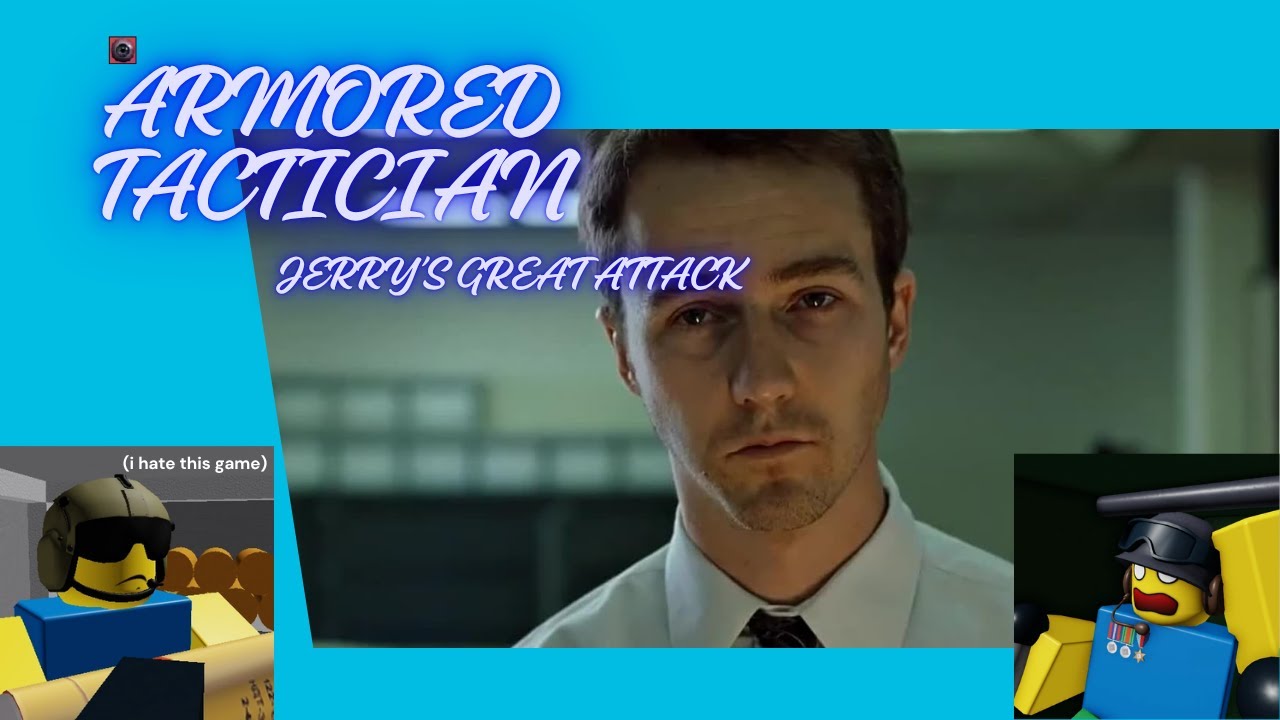 Armored Tactician | Jerry's Great Attack | Noobs in Combat (Roblox)