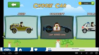 Up Hill Racing  Hack  With Game Hacker - Coins, Maps, Cars screenshot 1
