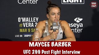 Maycee Barber wanted to 'bully & dominate" & that’s what she did, wants rematch with Alexa Grasso