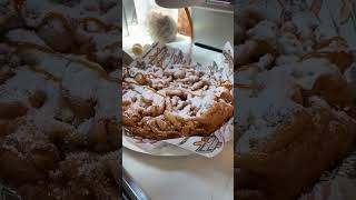 Famous Mouthwatering Food Truck Funnel Cake! #shorts Wealth