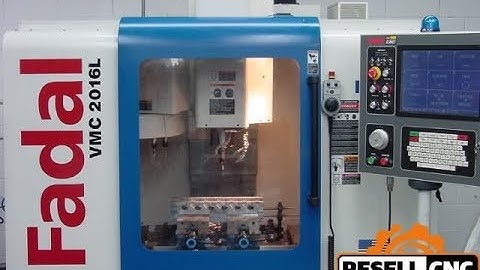 2005 Fadal 2016L CNC Vertical Mill